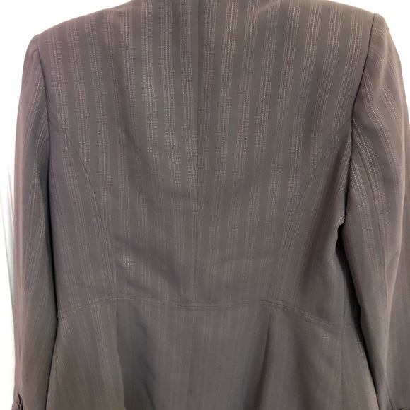 Grey Blazer With Treading Detail - Picture 2 of 2